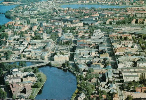 Karlstad - Flygfoto - Sverige
