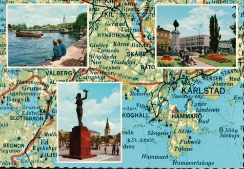 Karlstad - Karta Vyer - Sverige