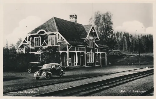 Gusum - Jarnvagsstationen - Sweden