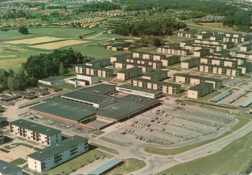 Ekholmen - Centrum - Flygfoto - Linköping