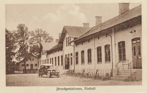 Järnvägsstationen - Älmhult
