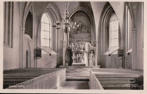 Askeby Kyrka - Interiör - Sverige