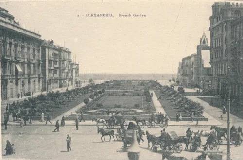 Alexandria - French Garden - Egypt