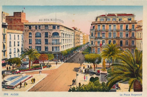 Alger - Bugeaud Square - Algeria