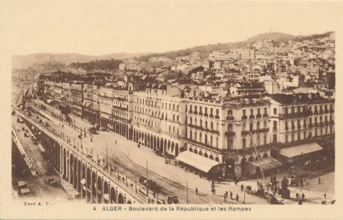 Alger - Republic Boulevard And The Ramps - Algeria