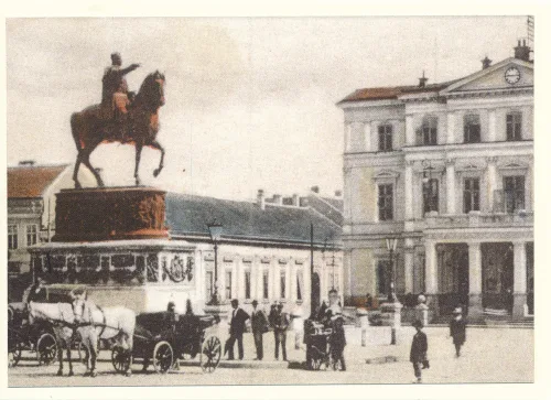 Belgrade - Prince Mihailo Monument - Serbia