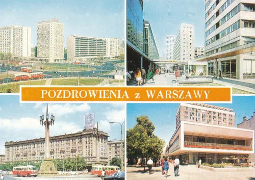 Warsaw - Greetings From - Poland