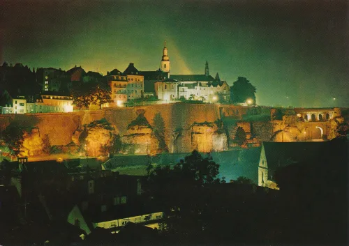 Luxembourg - Ilumination De La Corniche - Luxembourg