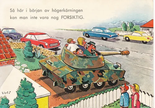 Voli - Högertrafik