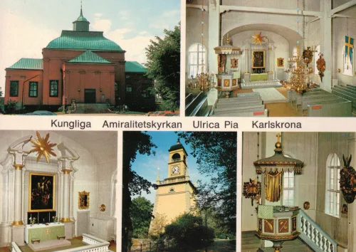 Karlskrona - Amiralitetskyrkan Flerbild - Sverige