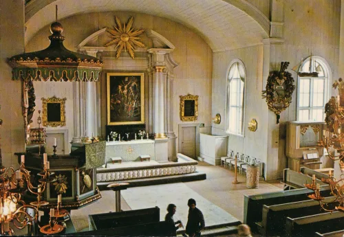 Karlskrona - Amiralitetskyrkan Interiör - Sverige