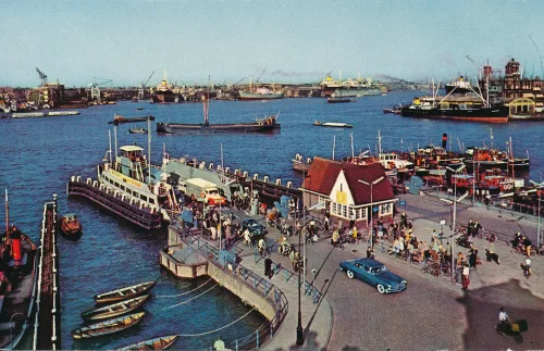 Amsterdam - View At The IJ- Nederländerna
