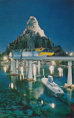 Anaheim - Disneyland Matterhorn Mountain - Usa