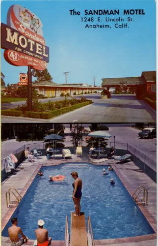 Anaheim - The Sandman Motel - Usa