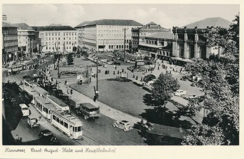 Hannover - Ernst August Platz - Tyskland
