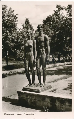 Hannover - Zvei Menchen - Tyskland