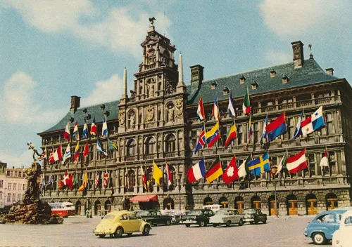 Antwerp - Town Hall - Belgien