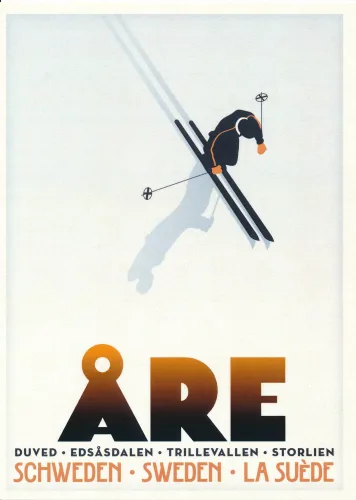 Åre - Retrokort - Sverige