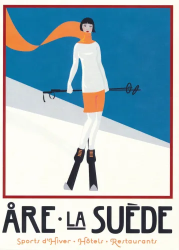 Åre - Retrokort - Sverige