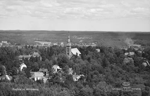 Åtvidaberg - Flygfoto - Sverige