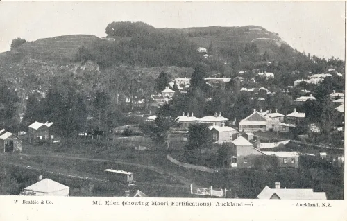 Auckland - Mount Eden With Maori Fortifications - New Zealand