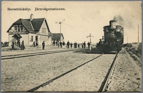 Barsebäck - Barsebäcksby Järnvagsstation - Sverige