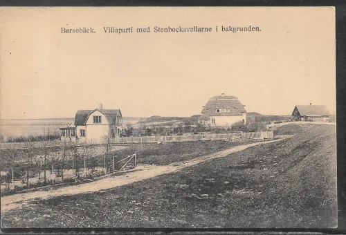 Barsebäck - Villaparti Med Stenbocksvallarne - Sverige