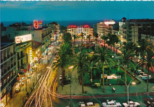 Beirut - Martyrs Place By Night - Lebanon