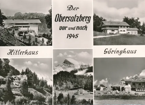 Berchtesgaden - Obersalzberg Before And After 1945 - Tyskland