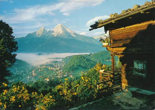 Berchtesgaden - View With Watzmann - Tyskland