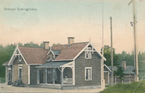 Bestorp - Järnvägsstationen - Sverige