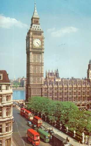 London - Big Ben - Storbritannien