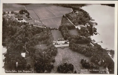 Bjärka-Säby - Flygvy - Sverige