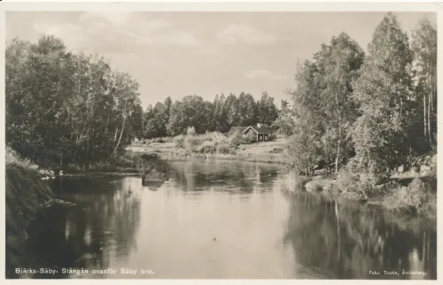 Bjärka-Säby -Stångån Med Fiskaretorpet - Sverige