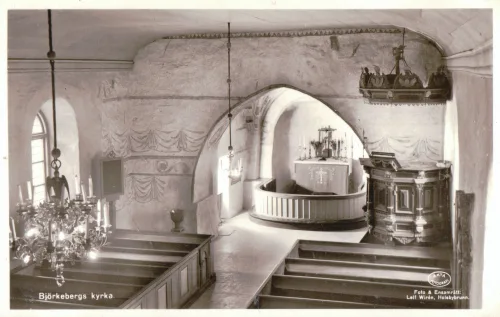 Björkeberg - Kyrkan Interior - Sverige