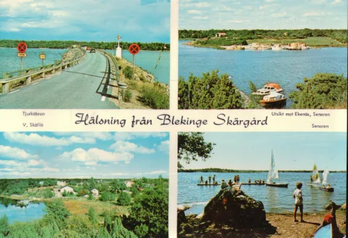 Blekinge - Flerbild - Hälsning från Blekinge - Sverige