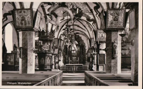 Visingsö - Brahekyrkan Interiör - Sverige