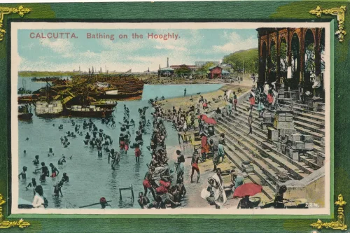 Kolkata - Bathing In The Hooghly - Indien