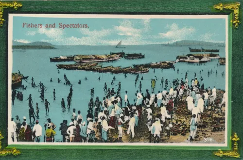 Kolkata - Fishers And Spectators - Indien