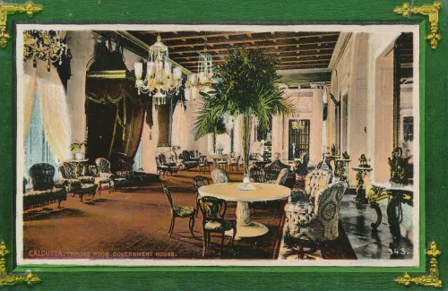 Kolkata - Government House Throne Room - Indien