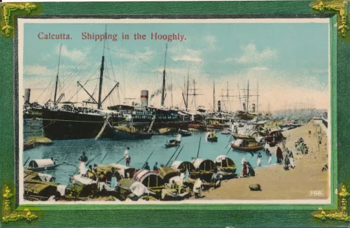 Kolkata - Shipping In The Hooghly - Indien