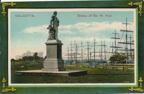 Kolkata - Statue Of Sir W Peel - Indien