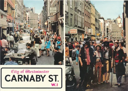 London - Carnaby Street Multiview - Storbritannien