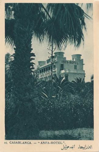 Casablanca - Anfa Hotel - Marocko