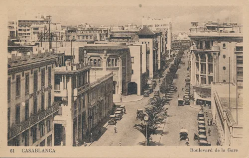 Casablanca - Boulevard De La Gare - Marocko