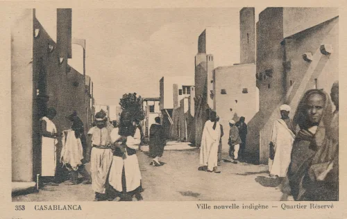 Casablanca - New Indigenous Town Reserved Area - Marocko