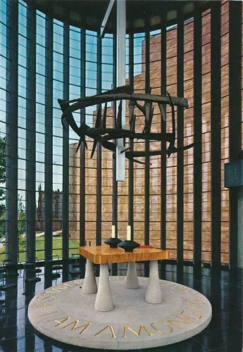 Coventry - Cathredal Interiör - Storbritannien