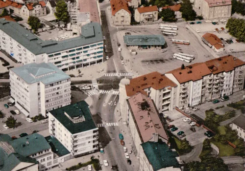 Linköping - Djurgårdsgatan - Busstorget - Sverige