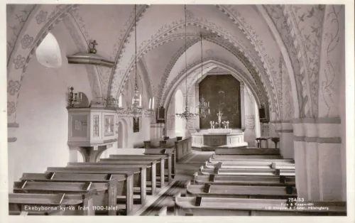Ekebyborna - Kyrka Interiör - Sverige