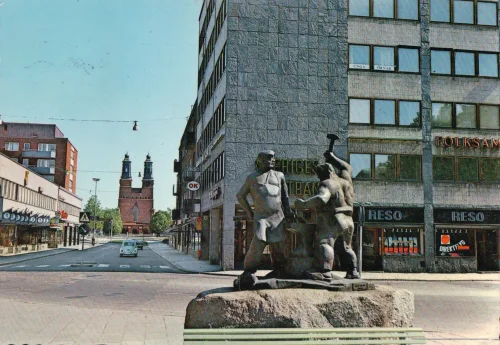 Eskilstuna - Smederna Fristadstorget - Sverige